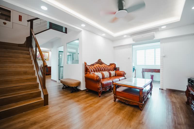 535 Serangoon North Avenue 4, 535 Serangoon North Avenue 4, 4 Bedrooms, 1,603 sqft, HDB Flat For Sale, by Edmond Tan, 500170154 - Living Room - PropertyGuru.com.sg