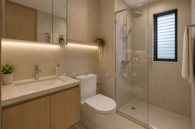 Heritage View, 8 Dover Rise, 2 Bedrooms, 969 sqft, Condominium For Sale, by Gavin Heng, 500170179 - Bathroom - PropertyGuru.com.sg