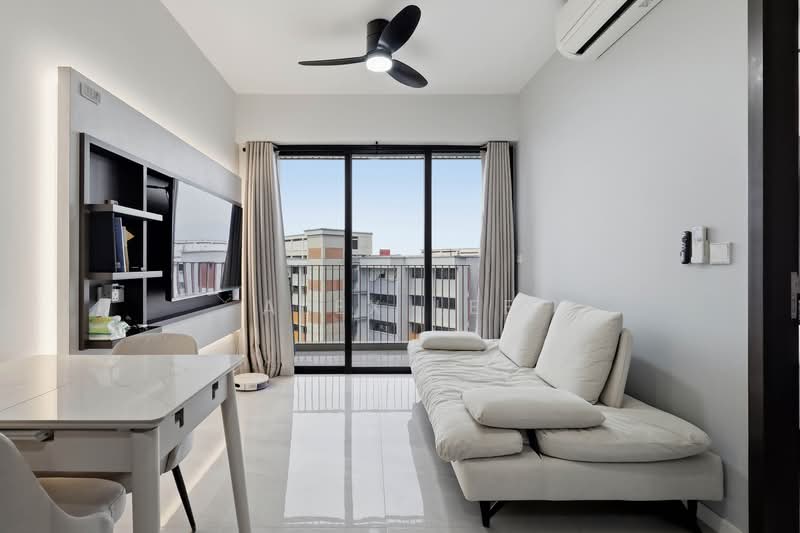 Riverfront Residences, 41 Hougang Avenue 7, 1 Bedroom, 463 sqft, Condominium For Sale, by Alex Lee, 500170184 - Living Room - PropertyGuru.com.sg