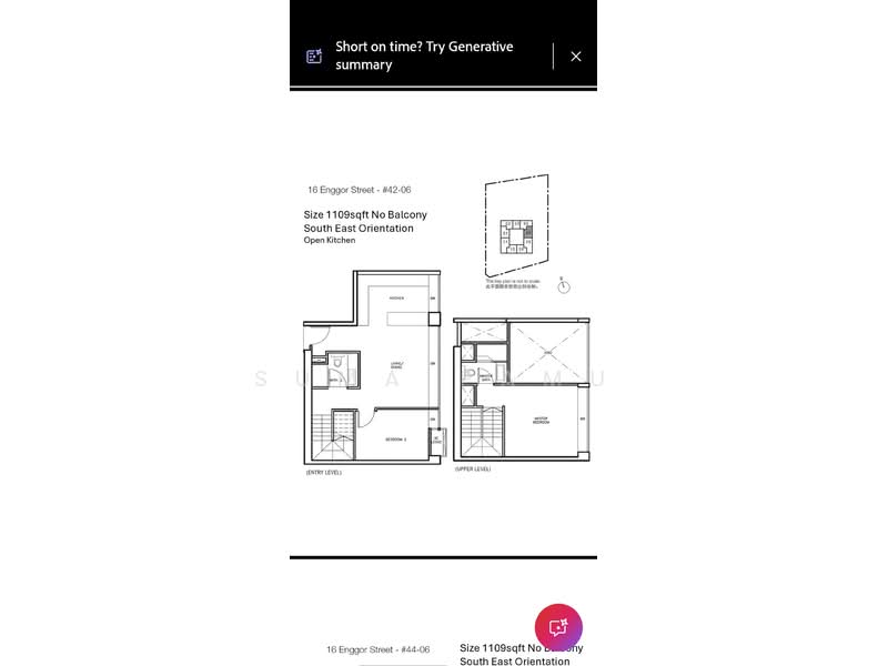 Altez, 16 Enggor Street, 2 Bedrooms, 1,109 sqft, Condominium For Sale, by Suma Pamu, 500170195 - PropertyGuru.com.sg
