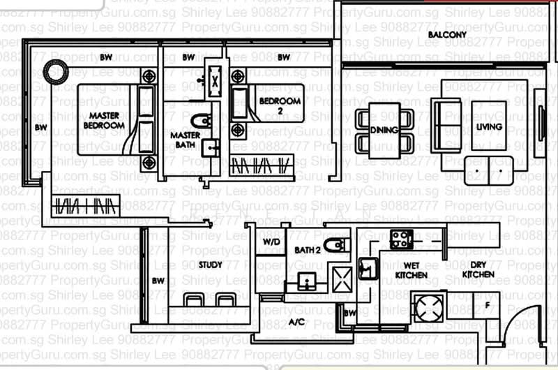 Soleil @ Sinaran, 6 Sinaran Drive, 2 Bedrooms, 1,098 sqft, Condominium For Sale, by Irene Tan, 500170197 - PropertyGuru.com.sg