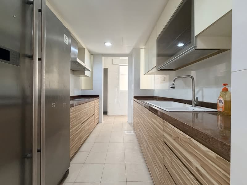 Bullion Park, 160 Lentor Loop, 3 Bedrooms, 1,238 sqft, Condominium For Sale, by Sebastian Lau, 500170225 - Kitchen - PropertyGuru.com.sg