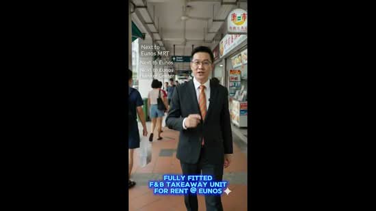 F&B takeaway HDB SHOP Exhaust 3phase Power Supply for Rent @ Eunos, , 280 sqft, Food & Beverage For Rent, by Fuan Freddie, 500170256 - CommercialGuru.com.sg