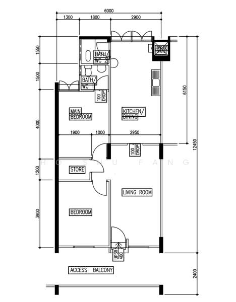 50 Chai Chee Street, 50 Chai Chee Street, 2 Bedrooms, 732 sqft, HDB Flat For Sale, by Ho Shu Fang ., 500170294 - PropertyGuru.com.sg