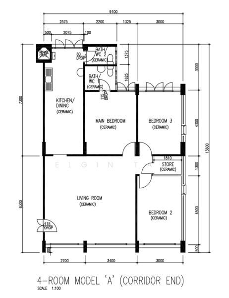 427 Yishun Avenue 11, 427 Yishun Avenue 11, 3 Bedrooms, 1,119 sqft, HDB Flat For Sale, by Elgin Tan, 500170306 - PropertyGuru.com.sg