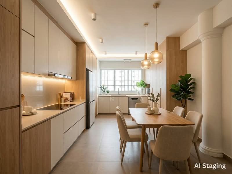 427 Yishun Avenue 11, 427 Yishun Avenue 11, 3 Bedrooms, 1,119 sqft, HDB Flat For Sale, by Elgin Tan, 500170306 - Kitchen - PropertyGuru.com.sg