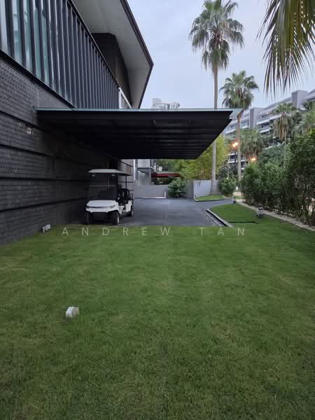 Exclusive Corner Bungalow @ Cove Way, Cove Way, 5 Bedrooms, 10,500 sqft, Bungalow House For Sale, by Andrew Tan, 500170452 - Front porch - PropertyGuru.com.sg