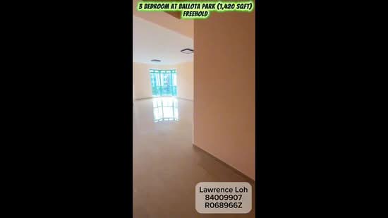 Ballota Park Condo, 156 Mariam Way, 3 Bedrooms, 1,420 sqft, Condominium For Sale, by Lawrence Loh, 500170517 - PropertyGuru.com.sg