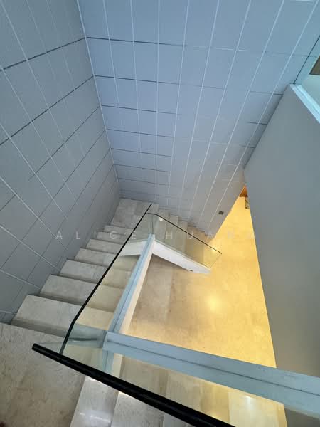 Parc Seabreeze, 532 Joo Chiat Road, 3 Bedrooms, 2,562 sqft, Condominium For Sale, by Alice Huang, 500170552 - Interior leading up to L2 (marble clad) - PropertyGuru.com.sg