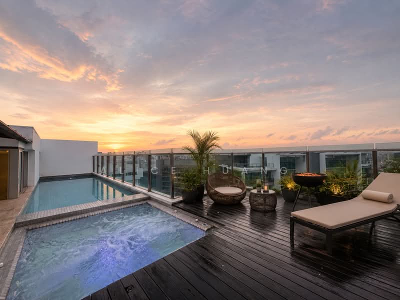 Parc Seabreeze, 532 Joo Chiat Road, 3 Bedrooms, 2,562 sqft, Condominium For Sale, by Alice Huang, 500170552 - Roof Terrace (AI Ilustration) - PropertyGuru.com.sg