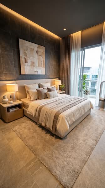 Parc Seabreeze, 532 Joo Chiat Road, 3 Bedrooms, 2,562 sqft, Condominium For Sale, by Alice Huang, 500170552 - Bedroom (AI Ilustration) - PropertyGuru.com.sg