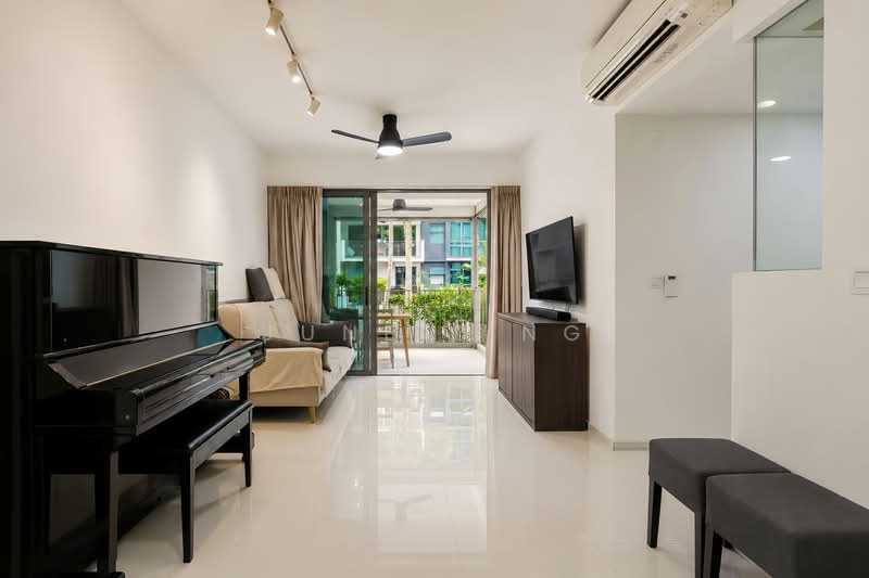 The Terrace, 102 Edgedale Plains, 3 Bedrooms, 1,076 sqft, Executive Condominium For Sale, by June Ling, 500170559 - Living Room - PropertyGuru.com.sg