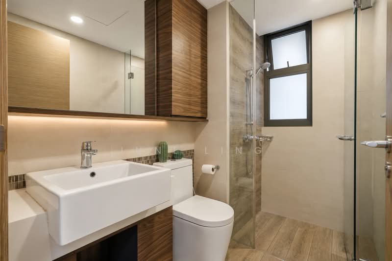 The Terrace, 102 Edgedale Plains, 3 Bedrooms, 1,076 sqft, Executive Condominium For Sale, by June Ling, 500170559 - Bathroom - PropertyGuru.com.sg
