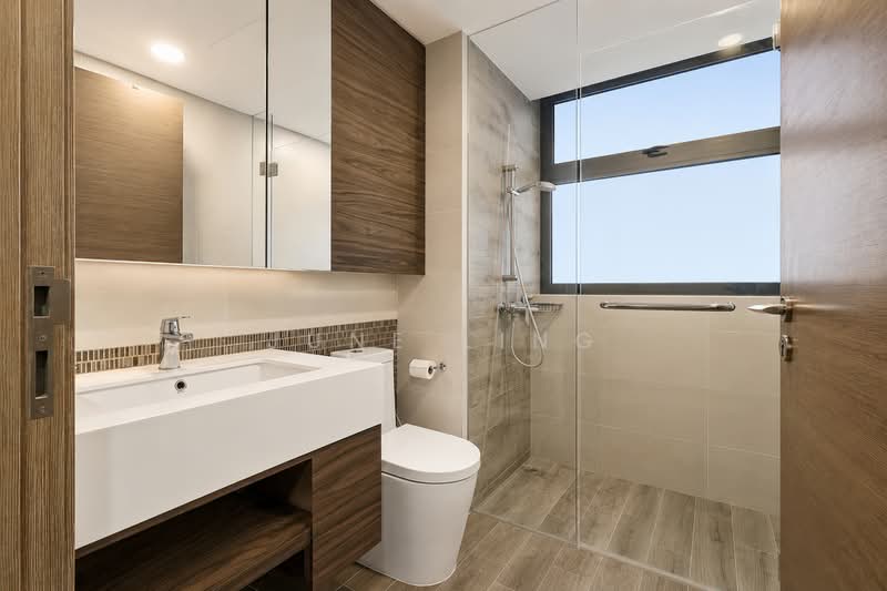 The Terrace, 102 Edgedale Plains, 3 Bedrooms, 1,076 sqft, Executive Condominium For Sale, by June Ling, 500170559 - Bathroom - PropertyGuru.com.sg