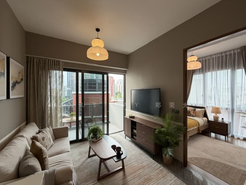 Grange 1866, 74 Grange Rd, 1 Bedroom, 527 sqft, Condominium For Sale, by Linus Tay 郑荣光, 500170615 - Living Room - PropertyGuru.com.sg