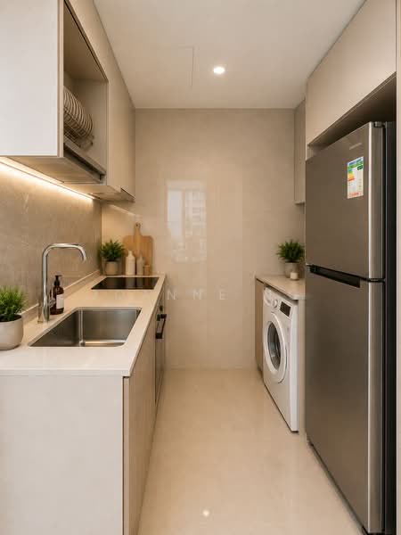 The Botany at Dairy Farm, 3 Dairy Farm Walk, Dairy Farm / Bukit Panjang / Choa Chu Kang, 2 Bedrooms, 603 sqft, Condominium For Sale, by Joanne Ng, 500170632 - Kitchen - PropertyGuru.com.sg