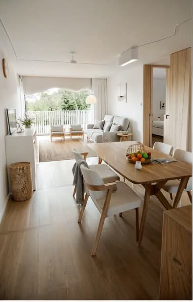 Pollen & Bleu, 15 Farrer Drive, 2 Bedrooms, 872 sqft, Condominium For Rent, by Sannie Tan, 500170660 - Living Room - PropertyGuru.com.sg