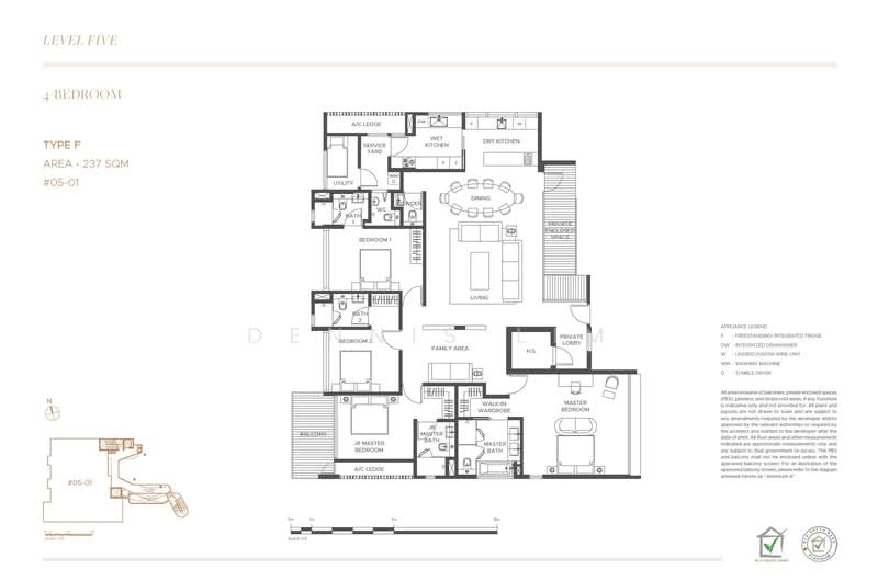 The Giverny Residences, 6 Robin Drive, 4 Bedrooms, 2,551 sqft, Condominium For Sale, by Dennis Lim, 500170712 - F - PropertyGuru.com.sg