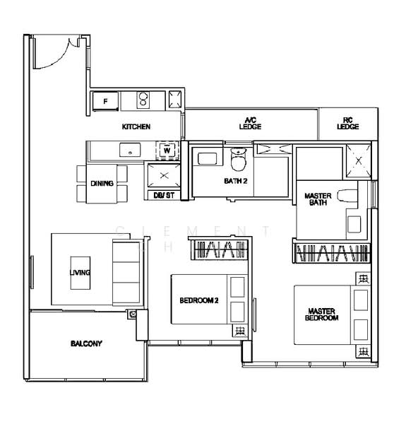 Thomson Impressions, 20 Lorong Puntong, 2 Bedrooms, 764 sqft, Condominium For Sale, by Clement Cheng, 500170715 - PropertyGuru.com.sg