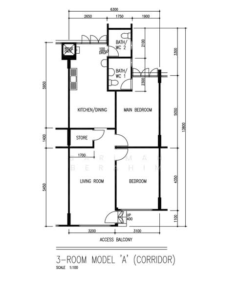 621 Yishun Ring Road, 621 Yishun Ring Road, 2 Bedrooms, 785 sqft, HDB Flat For Sale, by Sarimah Berahim, 500170799 - PropertyGuru.com.sg