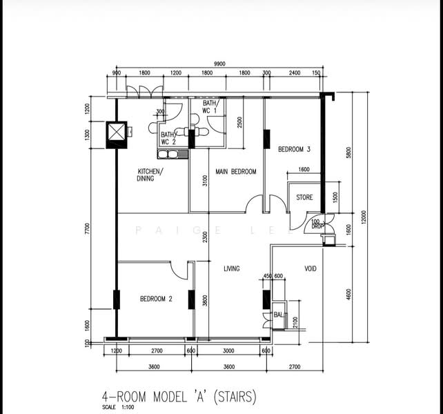 424 Hougang Avenue 6, 424 Hougang Avenue 6, 3 Bedrooms, 1,130 sqft, HDB Flat For Sale, by Paige Lee, 500170854 - PropertyGuru.com.sg