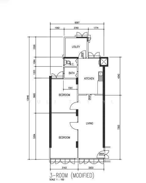 1 Jalan Bukit Merah, 1 Jalan Bukit Merah, 2 Bedrooms, 807 sqft, HDB Flat For Sale, by Yuli Tay YL, 500170863 - PropertyGuru.com.sg