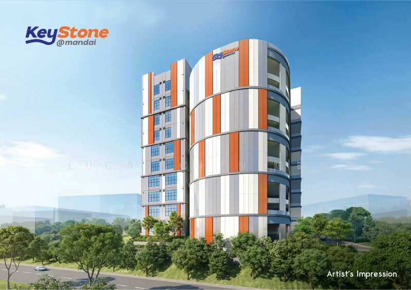 Keystone @ Mandai, 2C Mandai Estate, 1,668 sqft, Factory / Workshop (B2) For Sale, by Lucas Chen 陈昭才, 500170872 - Exterior - CommercialGuru.com.sg
