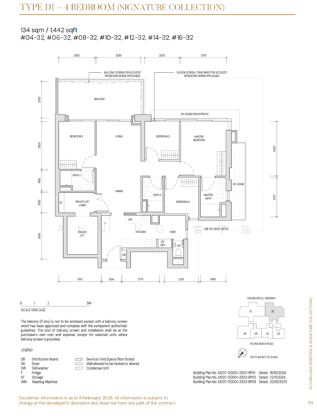 Aurea, 802 Beach Road, 4 Bedrooms, 1,442 sqft, Condominium For Sale, by Ann Ng 黄子玹, 500170878 - PropertyGuru.com.sg