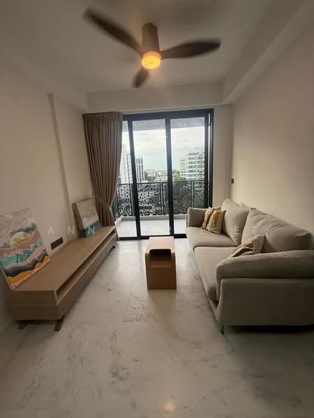 Sceneca Residence, 26 Tanah Merah Kechil Link, 3 Bedrooms, 753 sqft, Condominium For Rent, by Ann Marie Ee, 500170891 - Living Room (view from entrance) - PropertyGuru.com.sg
