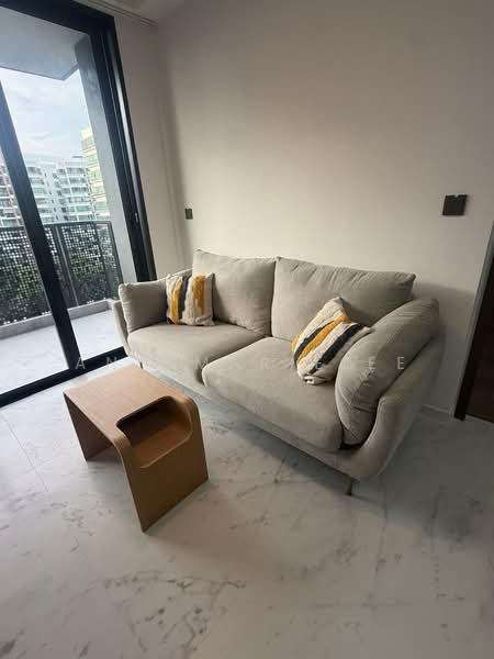 Sceneca Residence, 26 Tanah Merah Kechil Link, 3 Bedrooms, 753 sqft, Condominium For Rent, by Ann Marie Ee, 500170891 - Sofa with coffee table in Living Room - PropertyGuru.com.sg