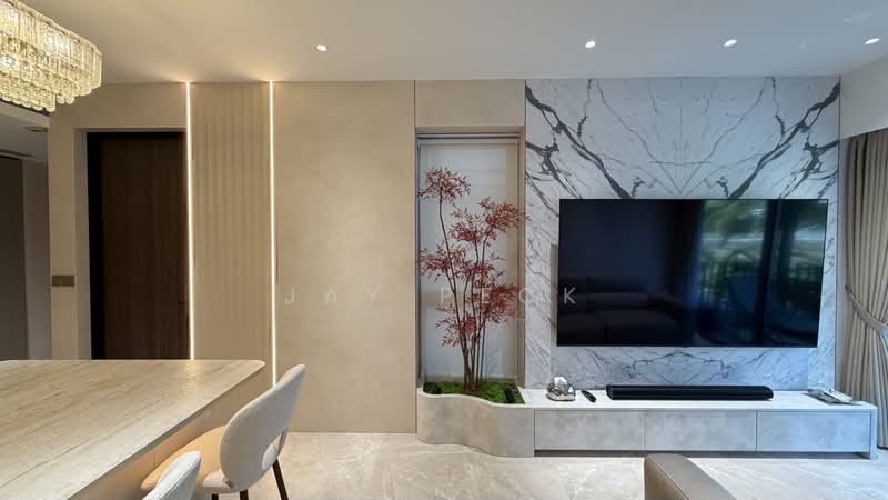 The Reef at King's Dock, 20 Harbourfront Avenue, 2 Bedrooms, 689 sqft, Condominium For Sale, by JAY PECK, 500170897 - Living Room - PropertyGuru.com.sg