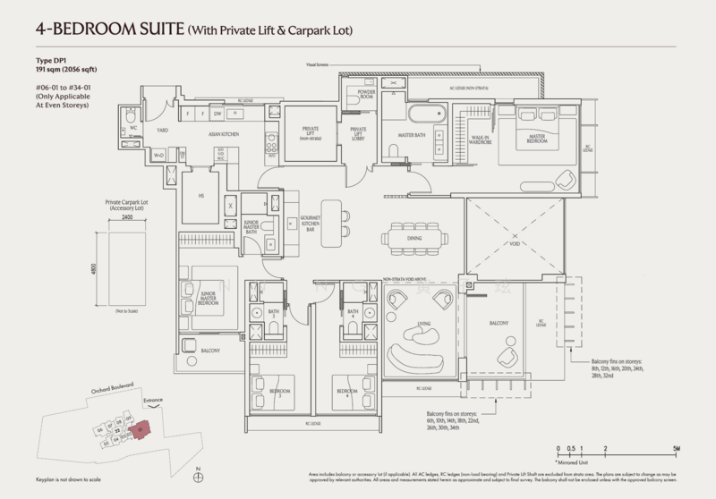 UPPERHOUSE at Orchard Boulevard, 22 Orchard Boulevard, 4 Bedrooms, 2,056 sqft, Condominium For Sale, by Ann Ng 黄子玹, 500170907 - PropertyGuru.com.sg