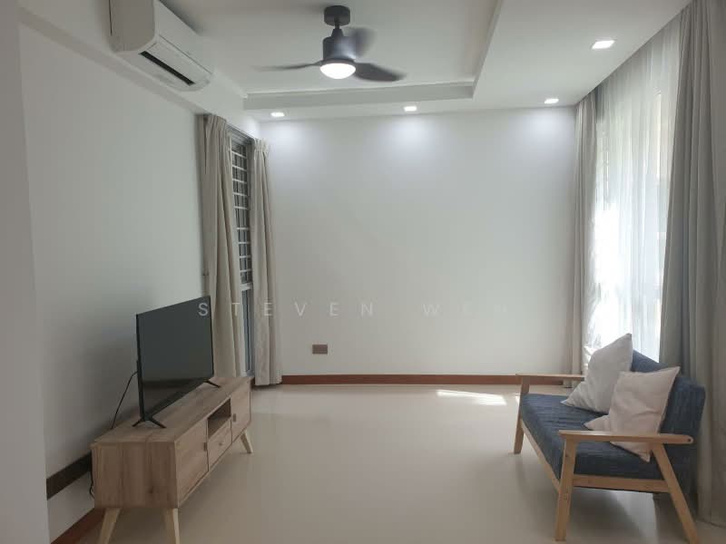Savannah Condopark, 41 Simei Rise, 3 Bedrooms, 1,206 sqft, Condominium For Sale, by Steven Wen, 500170918 - Living Room - PropertyGuru.com.sg