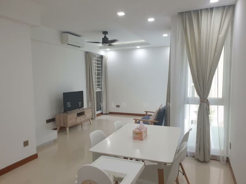 Savannah Condopark, 41 Simei Rise, 3 Bedrooms, 1,206 sqft, Condominium For Sale, by Steven Wen, 500170918 - Living Room - PropertyGuru.com.sg