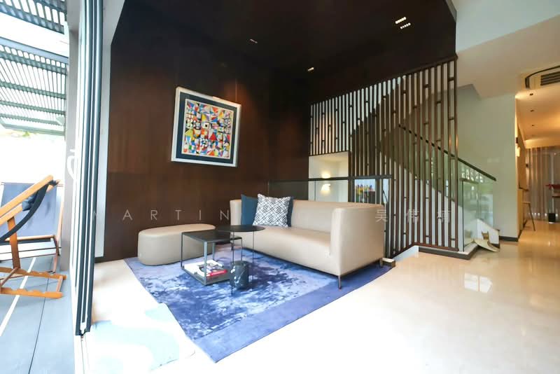 💎 MODERN, UPGRADED HOUSE 黄金地段 🔥Walk to NYPS near MRT 💎, , 5 Bedrooms, 4,898 sqft, Cluster House For Sale, by Martin Goh 吴伟楠, 500170942 - Living Room - PropertyGuru.com.sg