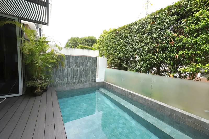 💎 MODERN, UPGRADED HOUSE 黄金地段 🔥Walk to NYPS near MRT 💎, , 5 Bedrooms, 4,898 sqft, Cluster House For Sale, by Martin Goh 吴伟楠, 500170942 - Pool - PropertyGuru.com.sg