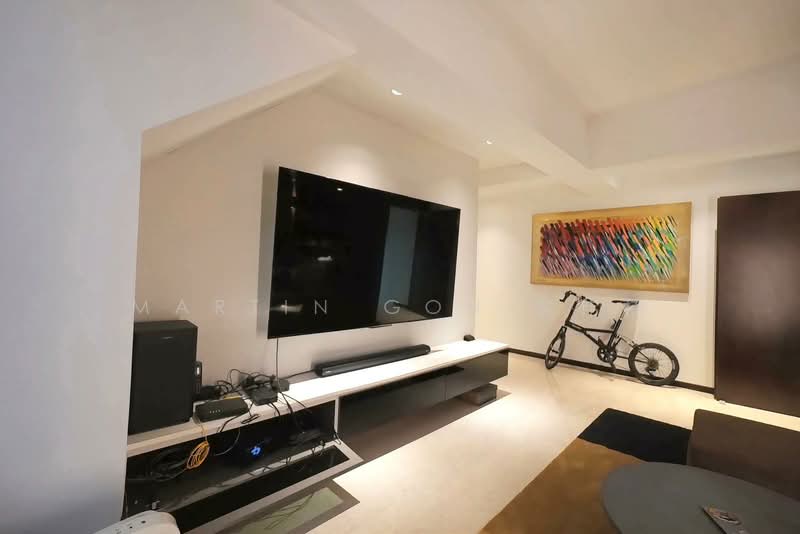 💎 MODERN, UPGRADED HOUSE 黄金地段 🔥Walk to NYPS near MRT 💎, , 5 Bedrooms, 4,898 sqft, Cluster House For Sale, by Martin Goh 吴伟楠, 500170942 - Living Room - PropertyGuru.com.sg