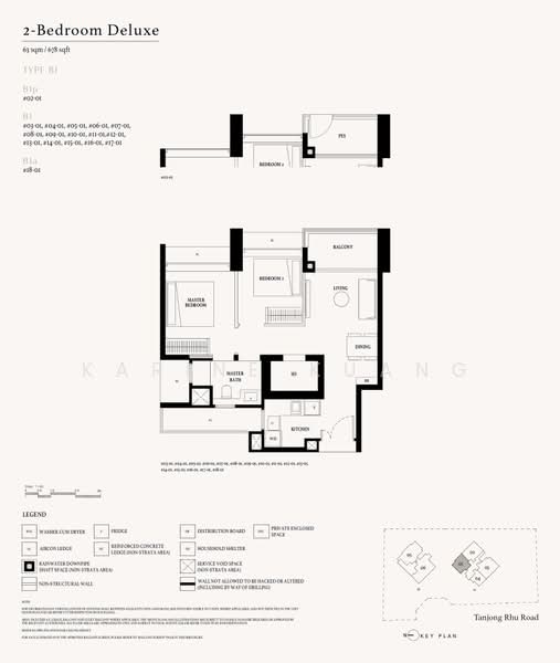 Arina East Residences, 6D Tanjong Rhu Road, 2 Bedrooms, 678 sqft, Condominium For Sale, by Karine Kuang, 500170949 - B1 - PropertyGuru.com.sg