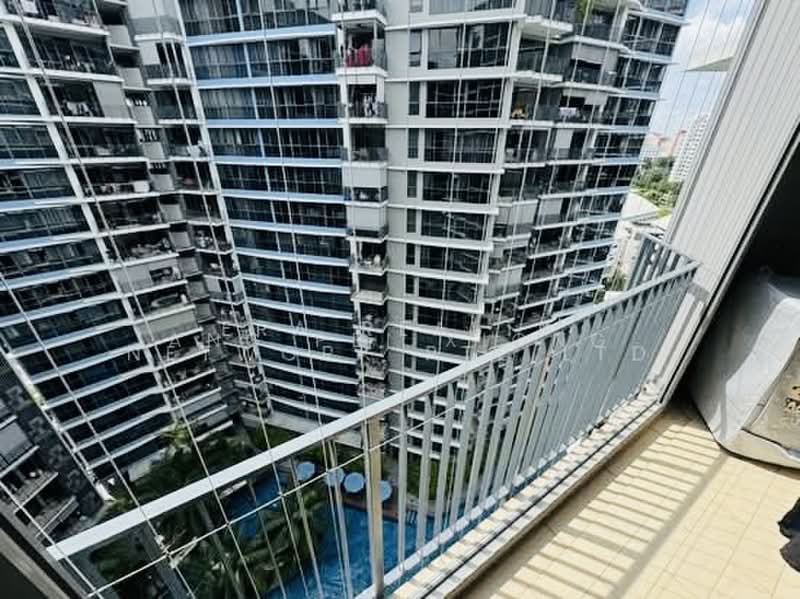 Boathouse Residences, 27 Upper Serangoon View, 2 Bedrooms, 840 sqft, Condominium For Rent, by Ang Pei Xiong, 500170981 - Balcony - PropertyGuru.com.sg