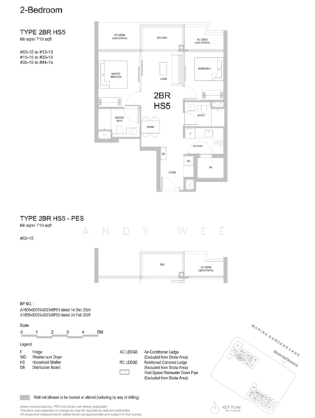 One Marina Gardens, 3 Marina Gardens Lane, 2 Bedrooms, 657 sqft, Apartment For Sale, by Andy Wee, 500170988 - PropertyGuru.com.sg