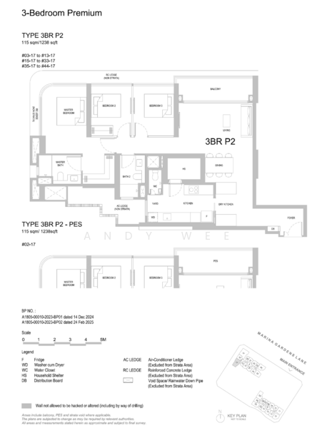 One Marina Gardens, 3 Marina Gardens Lane, 3 Bedrooms, 904 sqft, Apartment For Sale, by Andy Wee, 500170993 - PropertyGuru.com.sg