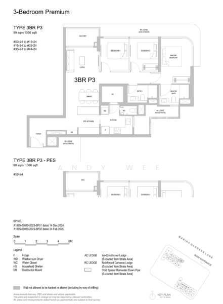 One Marina Gardens, 3 Marina Gardens Lane, 3 Bedrooms, 904 sqft, Apartment For Sale, by Andy Wee, 500170993 - PropertyGuru.com.sg