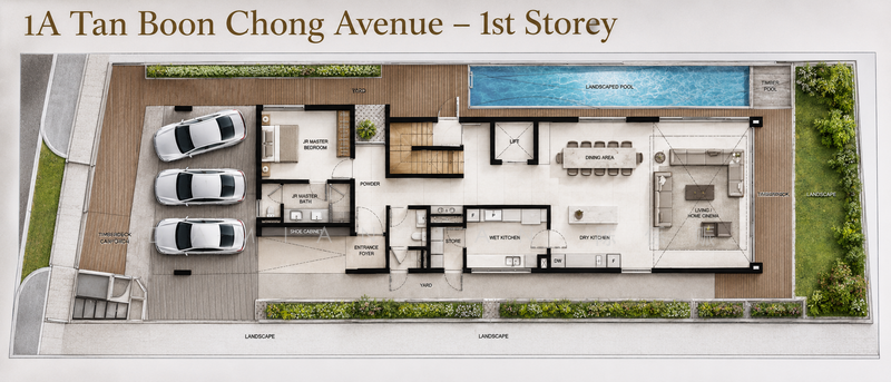 ⭐️TOP IN 2027 BRAND NEW HOUSE WITHIN 1KM OF HENRY PARK PRIMARY SCHOOL | NEAR BUS STOPS & MARKET⭐️, Tan Boon Chong Avenue Grove Tenang Istimewa Pelangi Harum Sampurna Maryland Holland Mount Sinai Moonbeam Henry Park Jalan Kebaya Jelita Greenleaf Ming Teck Sixth Namly Lim Tai See Lotus Lasia Lemon Lily Redwood Maple Fir Cypress Cherry Oak Coronation, 5 Bedrooms, 10,831 sqft, Detached House For Sale, by Damian Tan 陈係赈, 500170998 - PropertyGuru.com.sg
