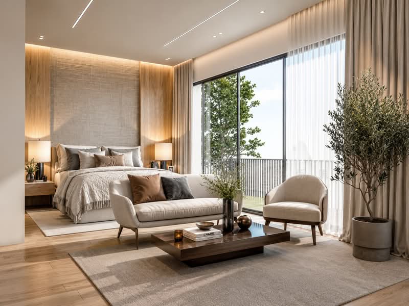 ⭐️TOP IN 2027 BRAND NEW HOUSE WITHIN 1KM OF HENRY PARK PRIMARY SCHOOL | NEAR BUS STOPS & MARKET⭐️, Tan Boon Chong Avenue Grove Tenang Istimewa Pelangi Harum Sampurna Maryland Holland Mount Sinai Moonbeam Henry Park Jalan Kebaya Jelita Greenleaf Ming Teck Sixth Namly Lim Tai See Lotus Lasia Lemon Lily Redwood Maple Fir Cypress Cherry Oak Coronation, 5 Bedrooms, 10,831 sqft, Detached House For Sale, by Damian Tan 陈係赈, 500170998 - Bedroom - PropertyGuru.com.sg