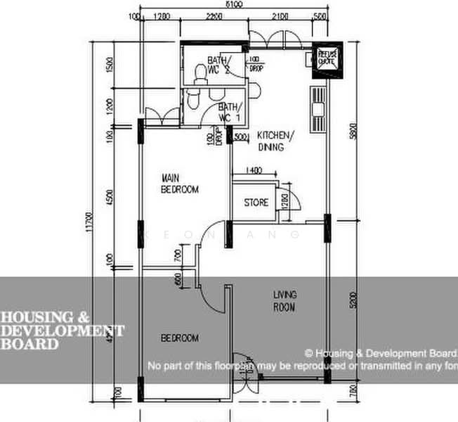 185 Bishan Street 13, 185 Bishan Street 13, 2 Bedrooms, 689 sqft, HDB Flat For Sale, by Keon Ang, 500171006 - PropertyGuru.com.sg