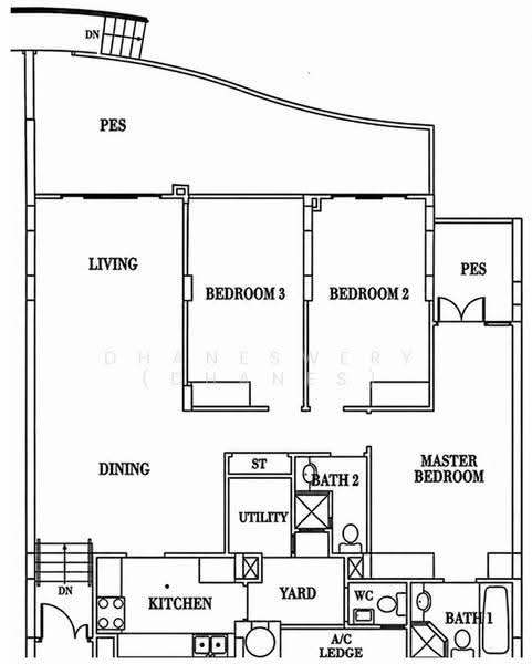 Seletar Springs Condominium, 100 Gerald Drive, Seletar / Yio Chu Kang, 3 Bedrooms, 1,658 sqft, Condominium For Sale, by Dhaneswery (Dhanes), 500171097 - PropertyGuru.com.sg