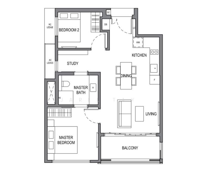 Parksuites, 18 Holland Grove Road, 2 Bedrooms, 786 sqft, Condominium For Sale, by Jarel Tay, 500171119 - PropertyGuru.com.sg