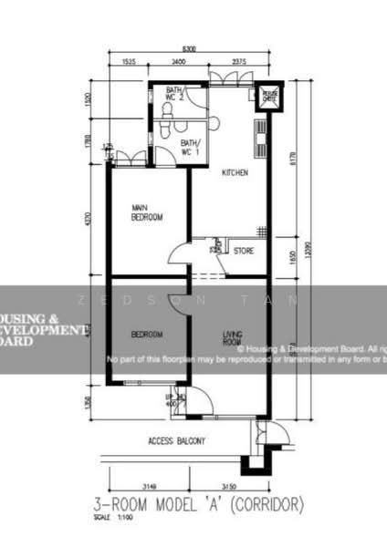 341 Bukit Batok Street 34, 341 Bukit Batok Street 34, 2 Bedrooms, 785 sqft, HDB Flat For Sale, by Zedson Tan, 500171130 - PropertyGuru.com.sg