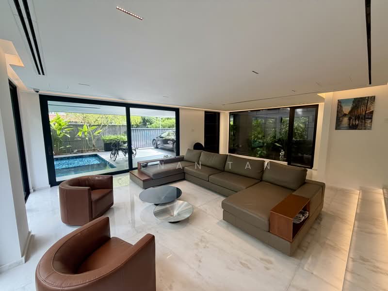 Greenbank Park, Greenbank Park, 4 Bedrooms, 4,200 sqft, Semi-Detached House For Sale, by Keenan Tan, 500171161 - Living Room - PropertyGuru.com.sg