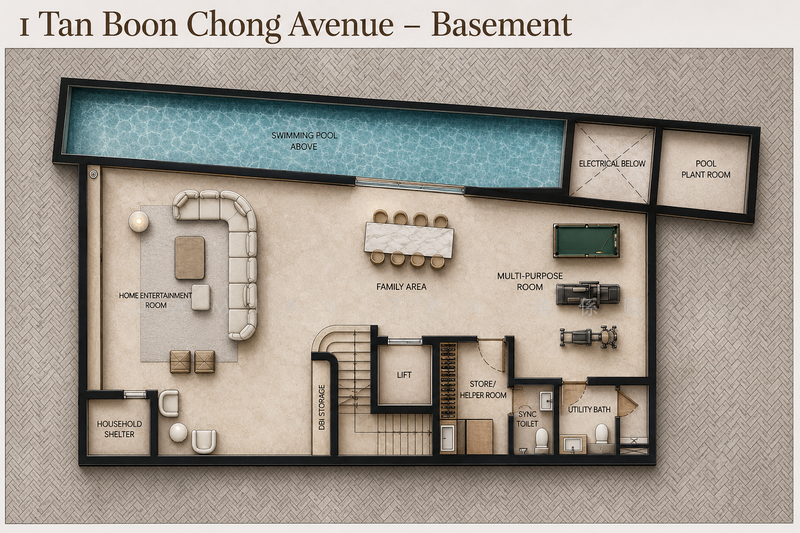 ⭐️NEAR BUS STOPS & MARKET | 1KM OF HENRY PARK PRIMARY SCHOOL | BRAND NEW 2.5-STY MODERN HOUSE⭐️, Tan Boon Chong Avenue Grove Tenang Istimewa Pelangi Harum Sampurna Maryland Holland Mount Sinai Moonbeam Henry Park Jalan Kebaya Jelita Greenleaf Ming Teck Sixth Namly Lim Tai See Lotus Lasia Lemon Lily Redwood Maple Fir Cypress Cherry Oak Coronation, 6 Bedrooms, 11,218 sqft, Bungalow House For Sale, by Damian Tan 陈係赈, 500171174 - PropertyGuru.com.sg